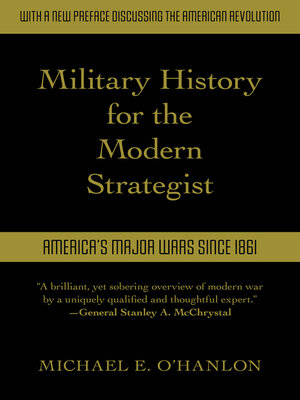 cover image of Military History for the Modern Strategist